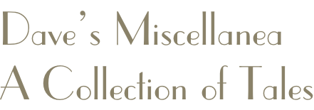 Dave’s Miscellanea A Collection of Tales